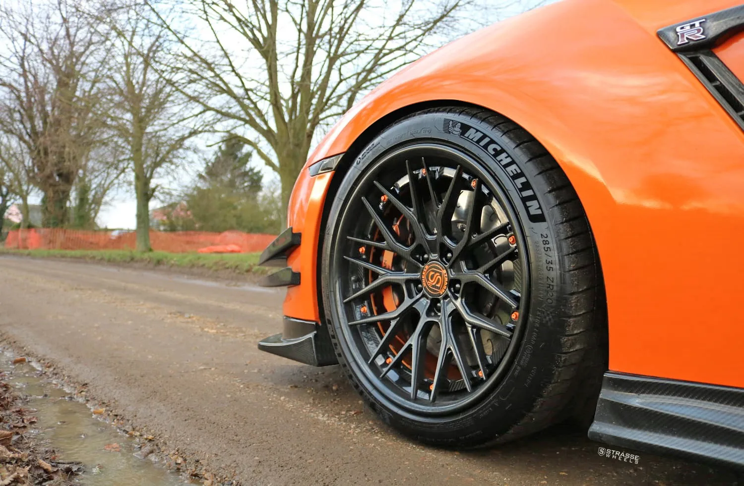 Strasse SV10M Deep Concave FS on Nissan GT-R R35.1, photo 4