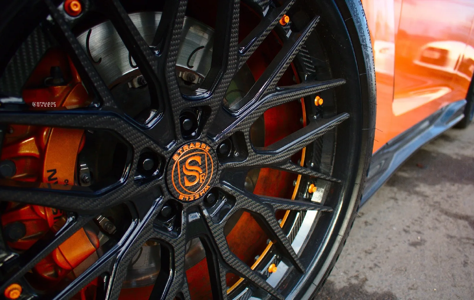 Strasse SV10M Deep Concave FS on Nissan GT-R R35.1, photo 6