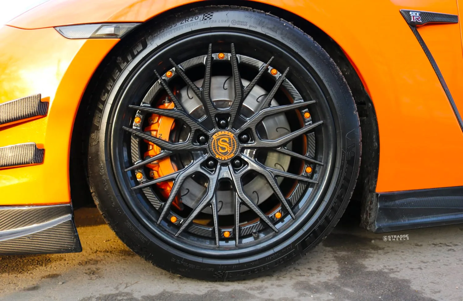 Strasse SV10M Deep Concave FS on Nissan GT-R R35.1, photo 2