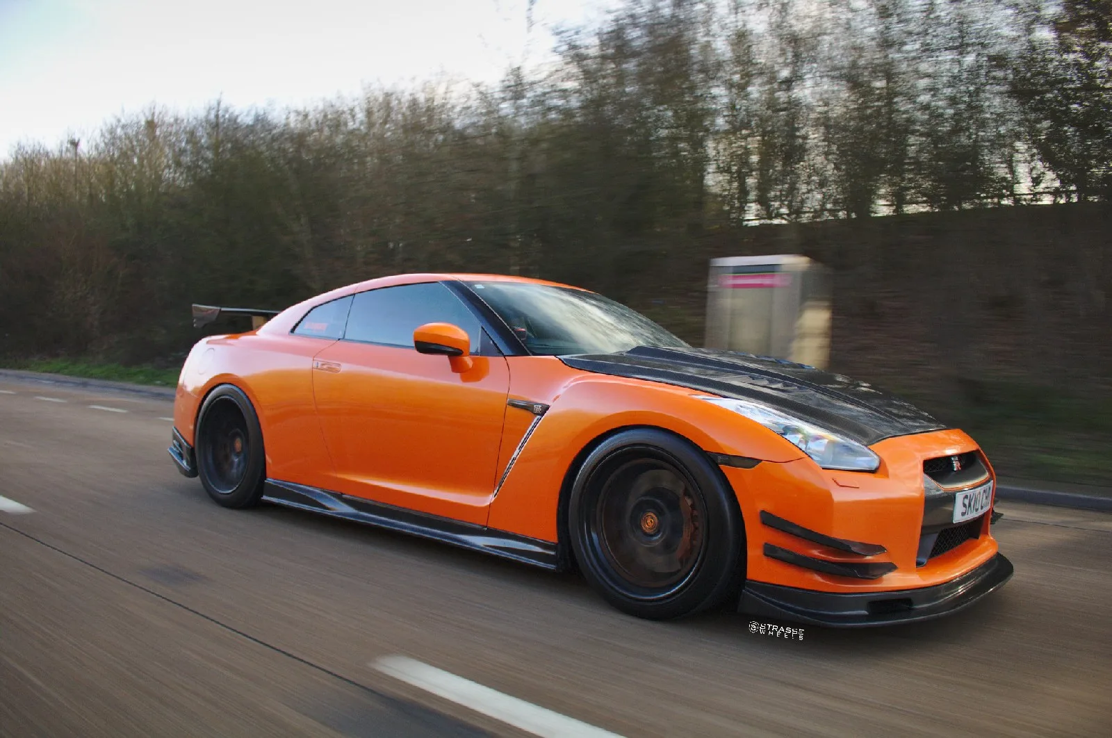 Strasse SV10M Deep Concave FS on Nissan GT-R R35.1, photo 7