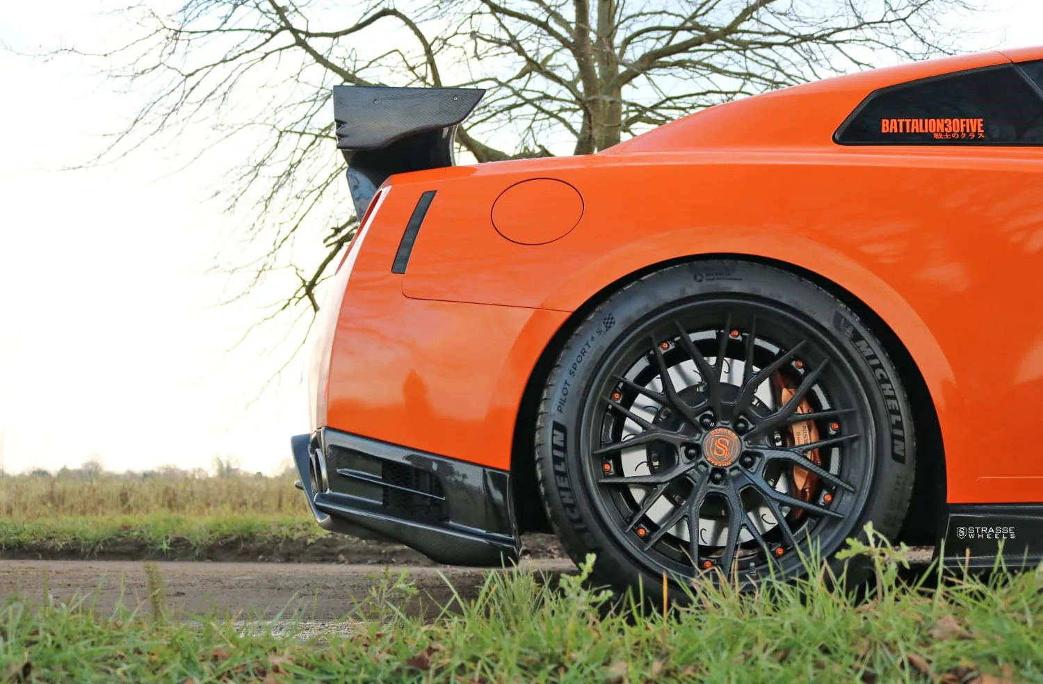 Strasse SV10M Deep Concave FS on Nissan GT-R R35.1, photo 9