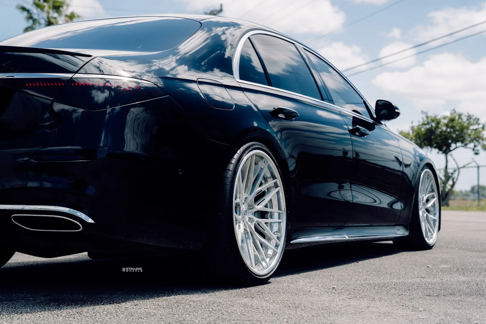 Strasse SV10M-RS Deep Concave FS on Mercedes-Benz S-Class W223.1