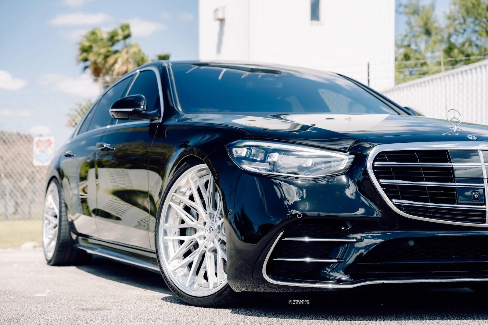 Strasse SV10M-RS Deep Concave FS on Mercedes-Benz S-Class W223.1, photo 10