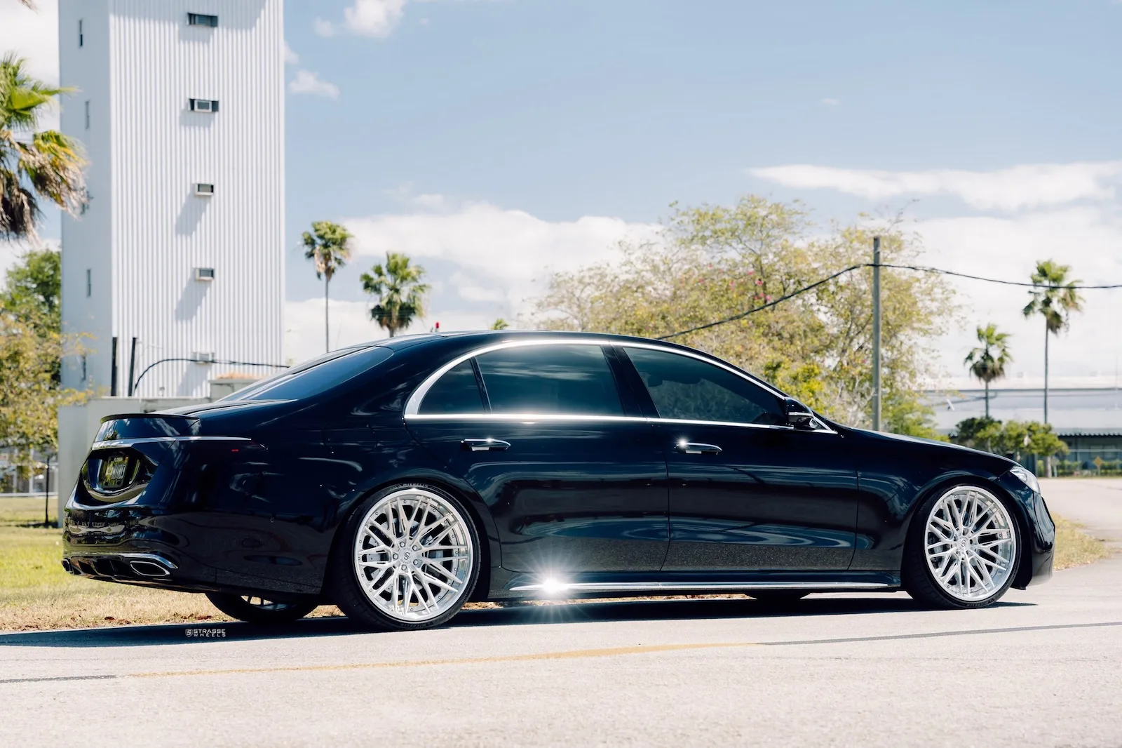 Strasse SV10M-RS Deep Concave FS on Mercedes-Benz S-Class W223.1, photo 11