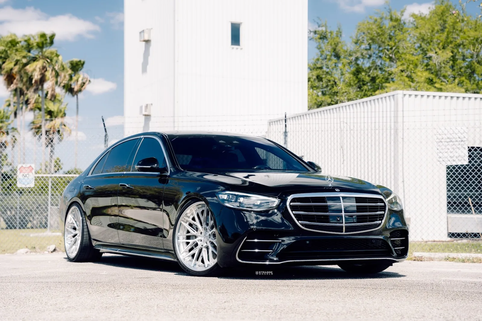 Strasse SV10M-RS Deep Concave FS on Mercedes-Benz S-Class W223.1, photo 8