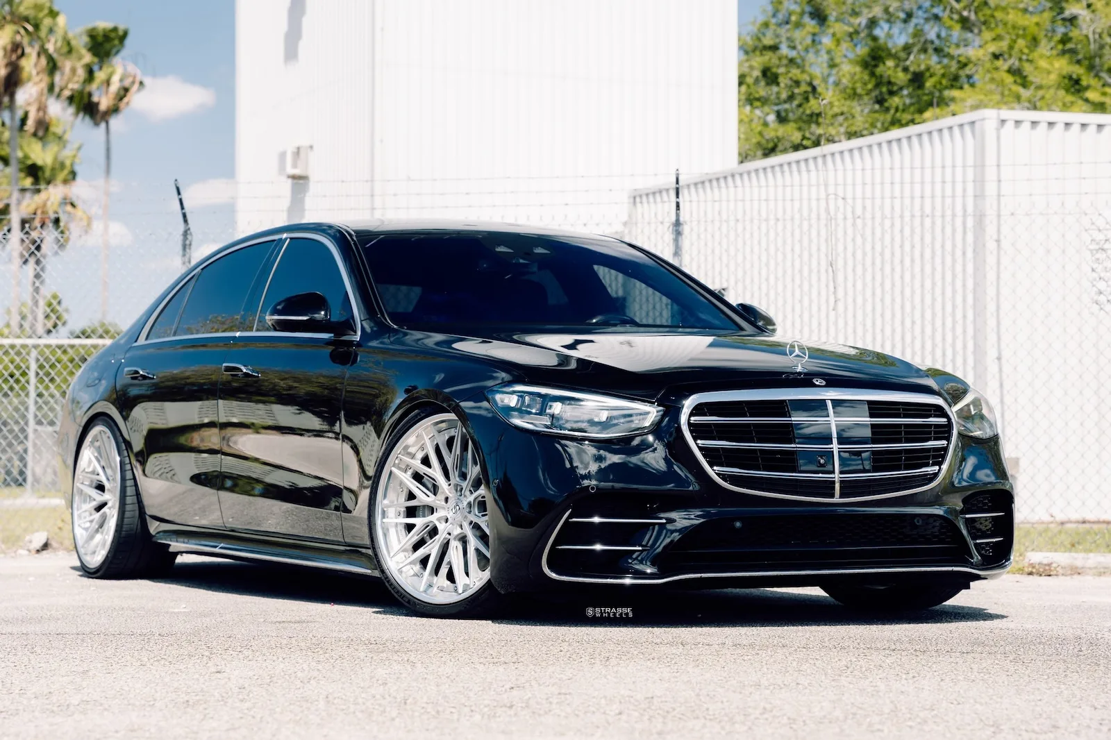 Strasse SV10M-RS Deep Concave FS on Mercedes-Benz S-Class W223.1, photo 9