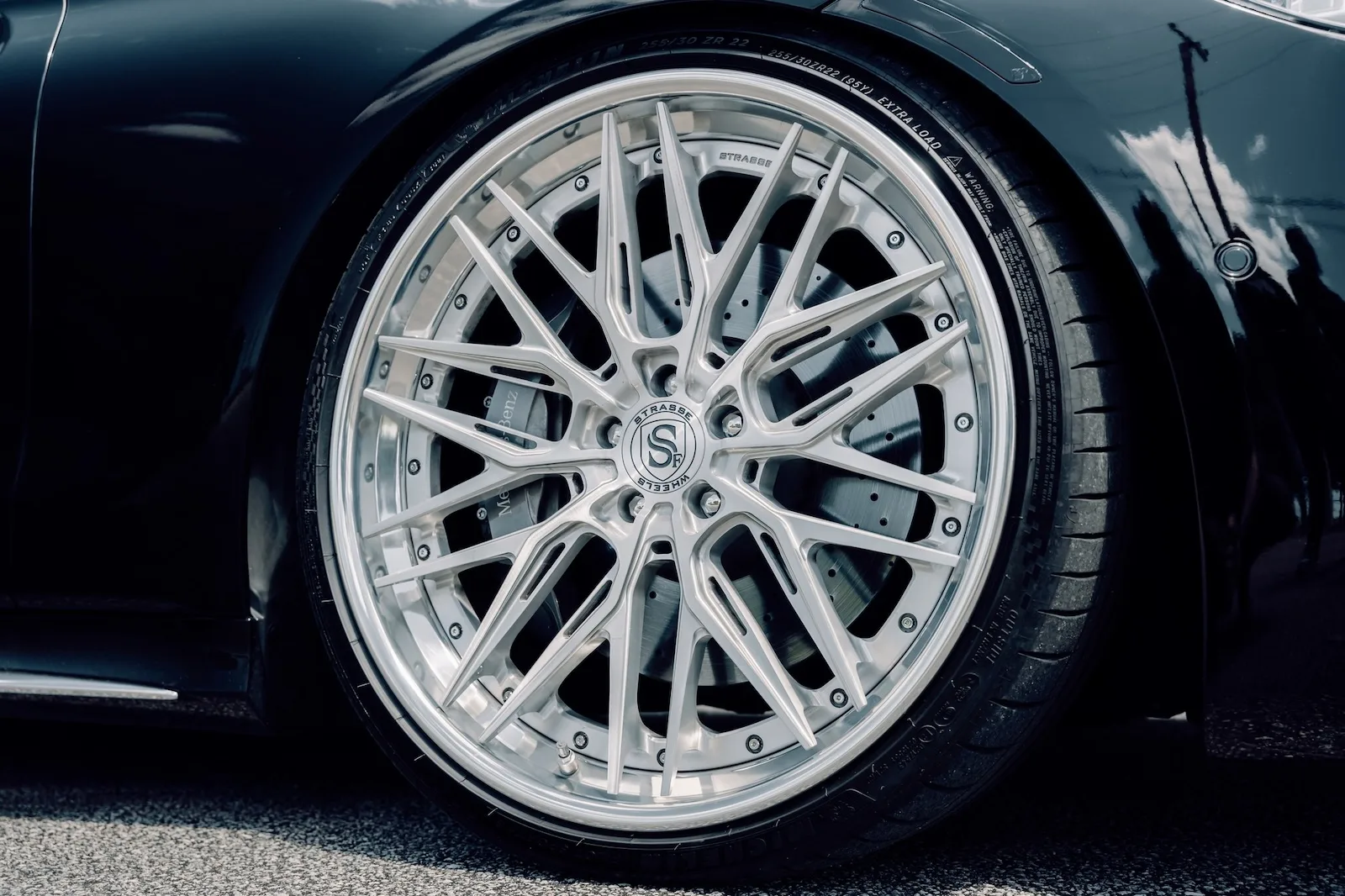 Strasse SV10M-RS Deep Concave FS on Mercedes-Benz S-Class W223.1, photo 6