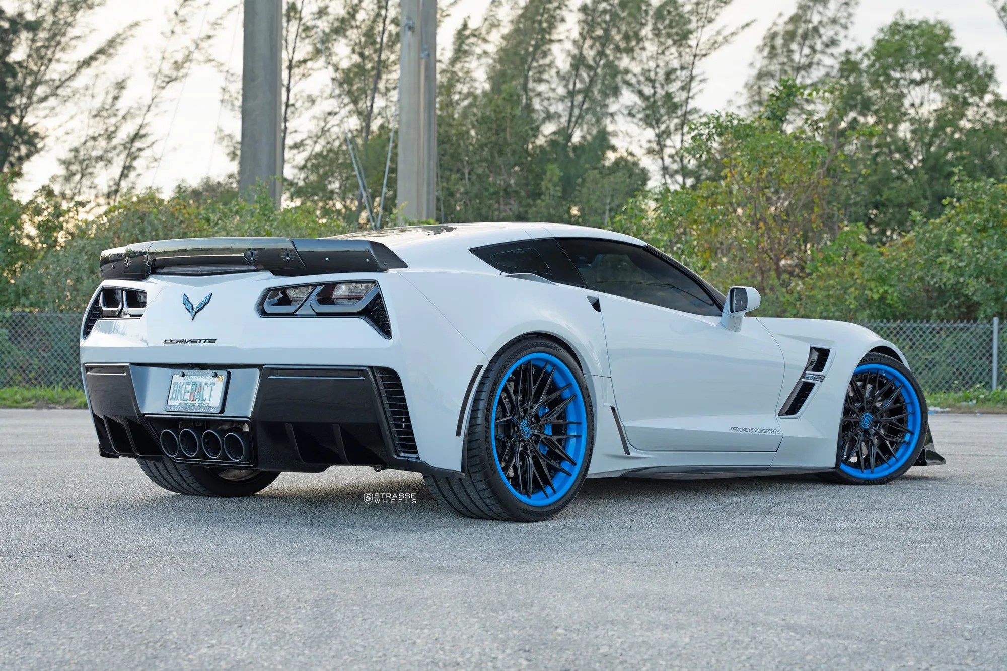 Strasse SV10M-RS Deep Concave FS on Chevrolet Corvette C7, photo 9