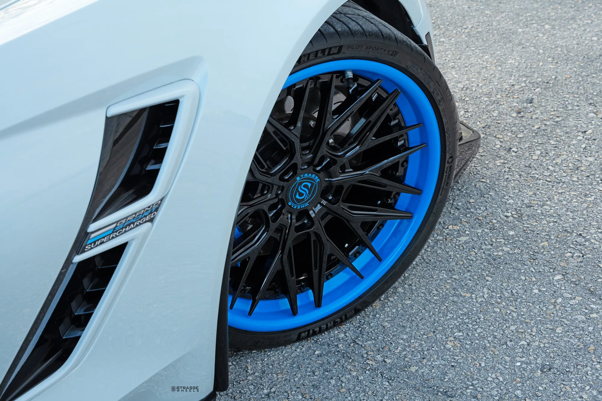 Strasse SV10M-RS Deep Concave FS on Chevrolet Corvette C7, photo 4