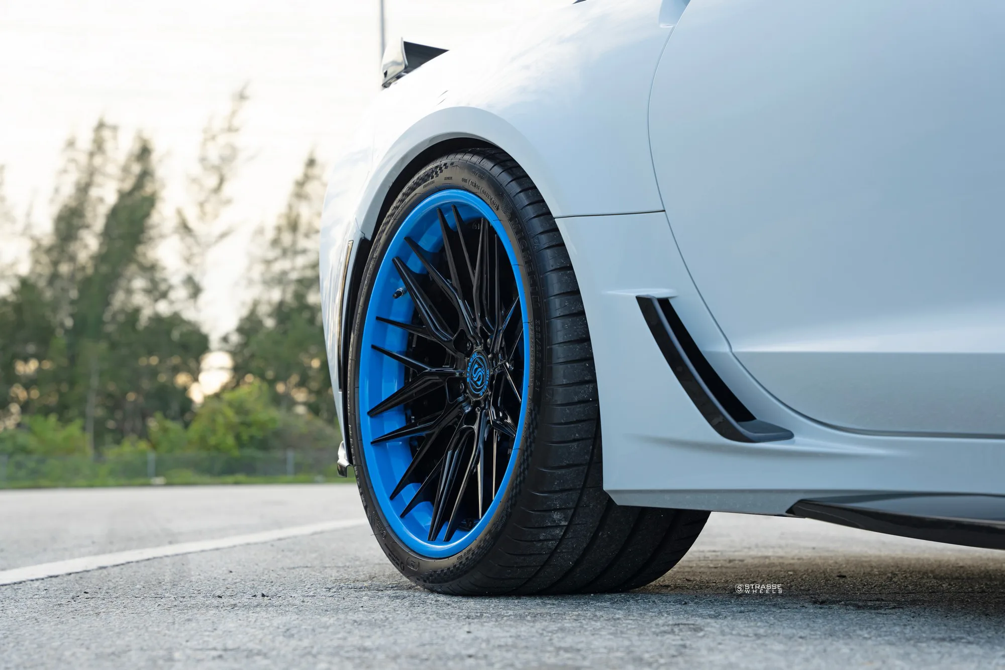 Strasse SV10M-RS Deep Concave FS on Chevrolet Corvette C7, photo 10