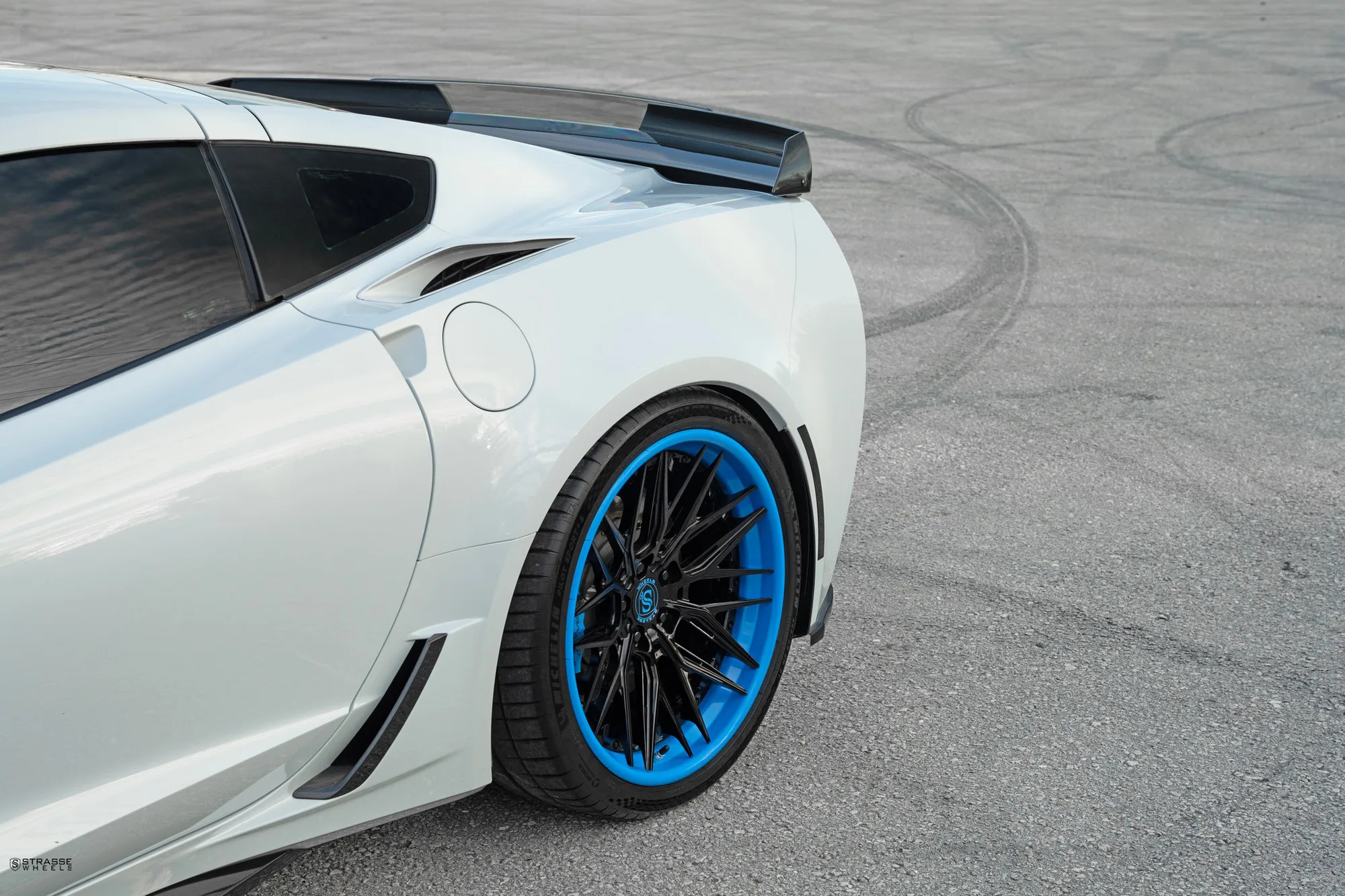 Strasse SV10M-RS Deep Concave FS on Chevrolet Corvette C7, photo 12