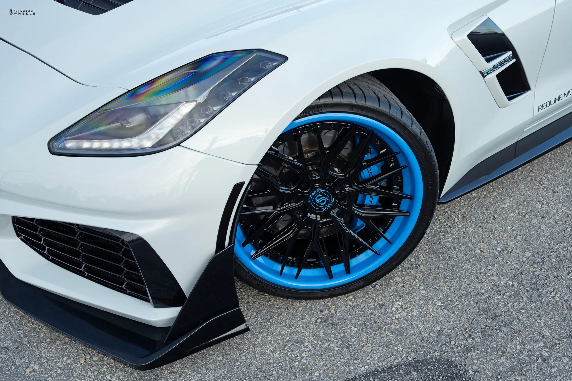 Strasse SV10M-RS Deep Concave FS on Chevrolet Corvette C7, photo 5