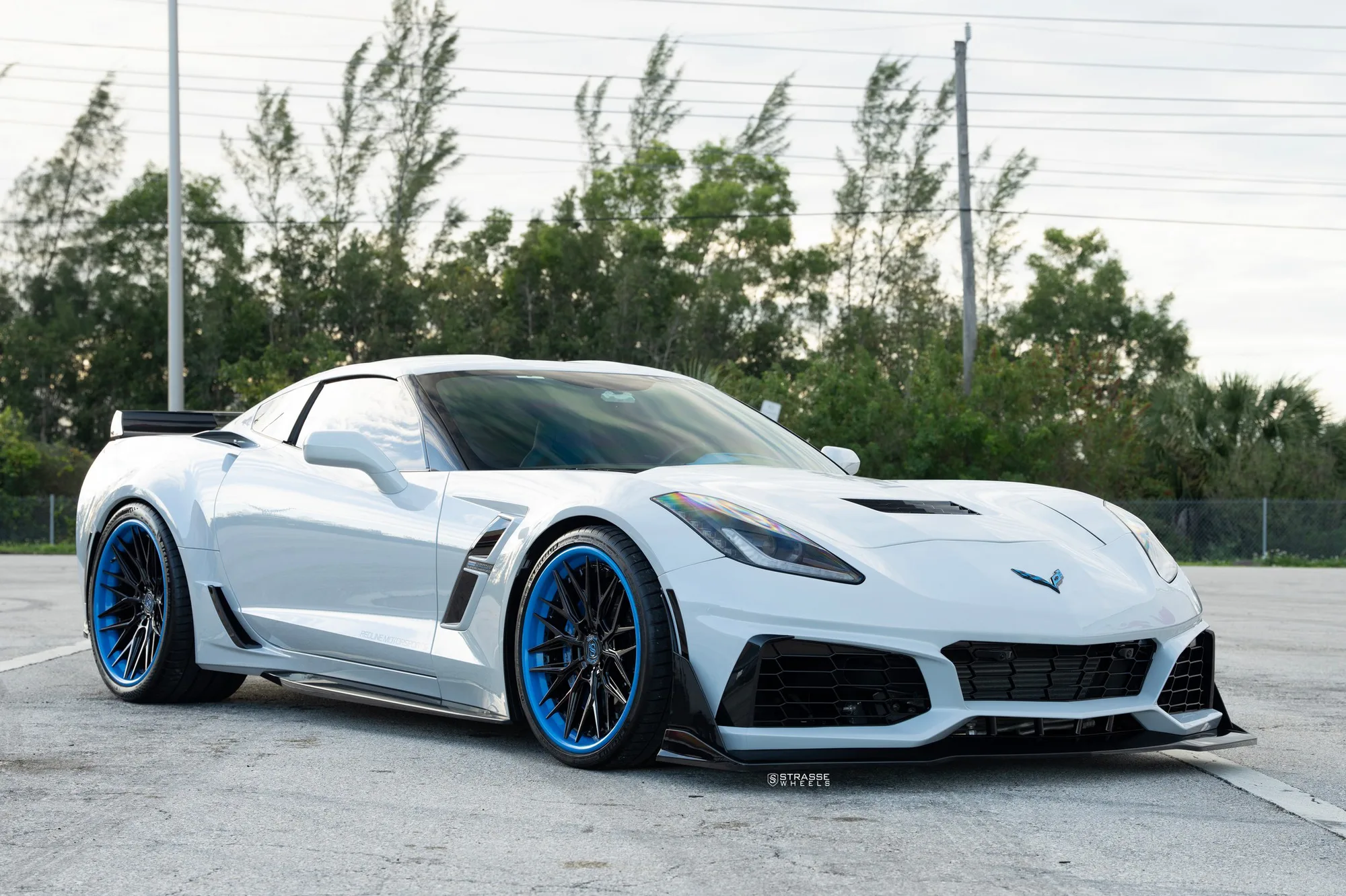 Strasse SV10M-RS Deep Concave FS on Chevrolet Corvette C7, photo 6