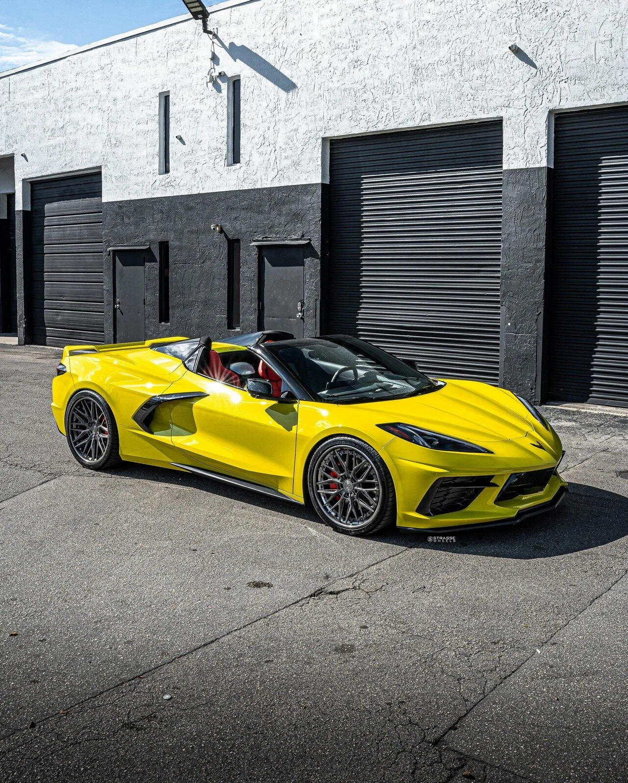 Strasse SV10M-RS Deep Concave FS on Chevrolet Corvette C8, photo 11