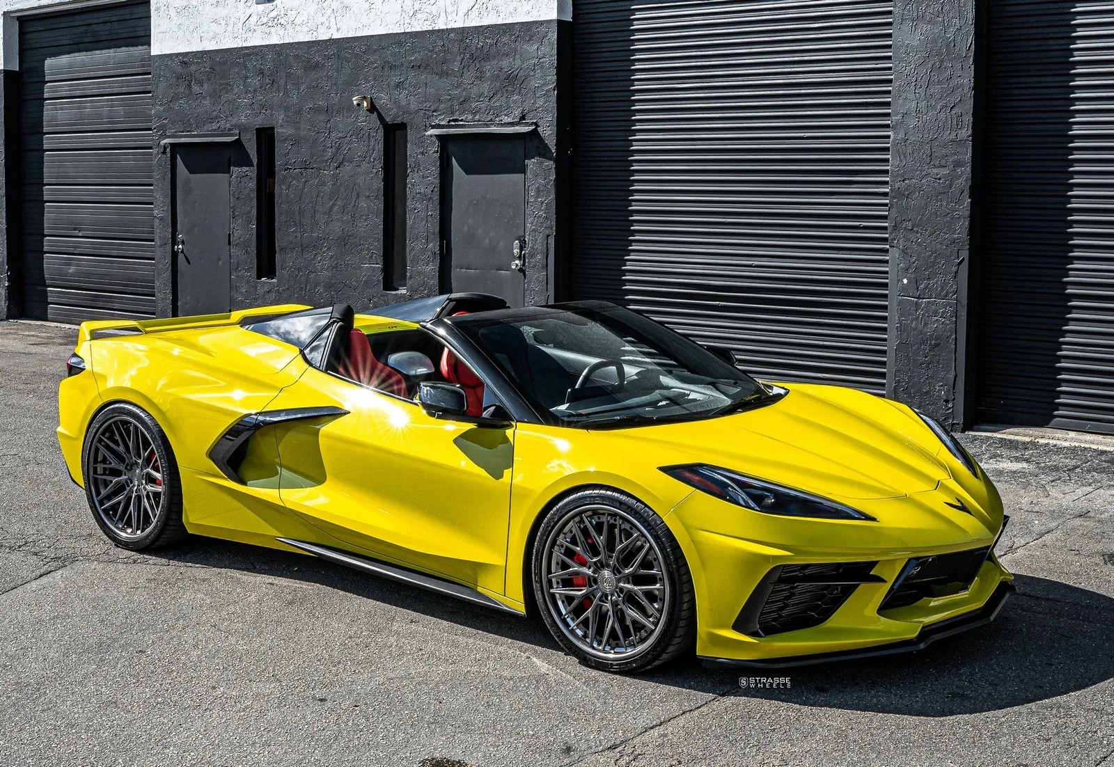 Strasse SV10M-RS Deep Concave FS on Chevrolet Corvette C8, photo 9