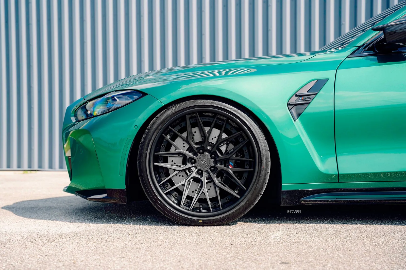 Strasse SV10M-RS Deep Concave FS on BMW M3 G80.1, photo 2