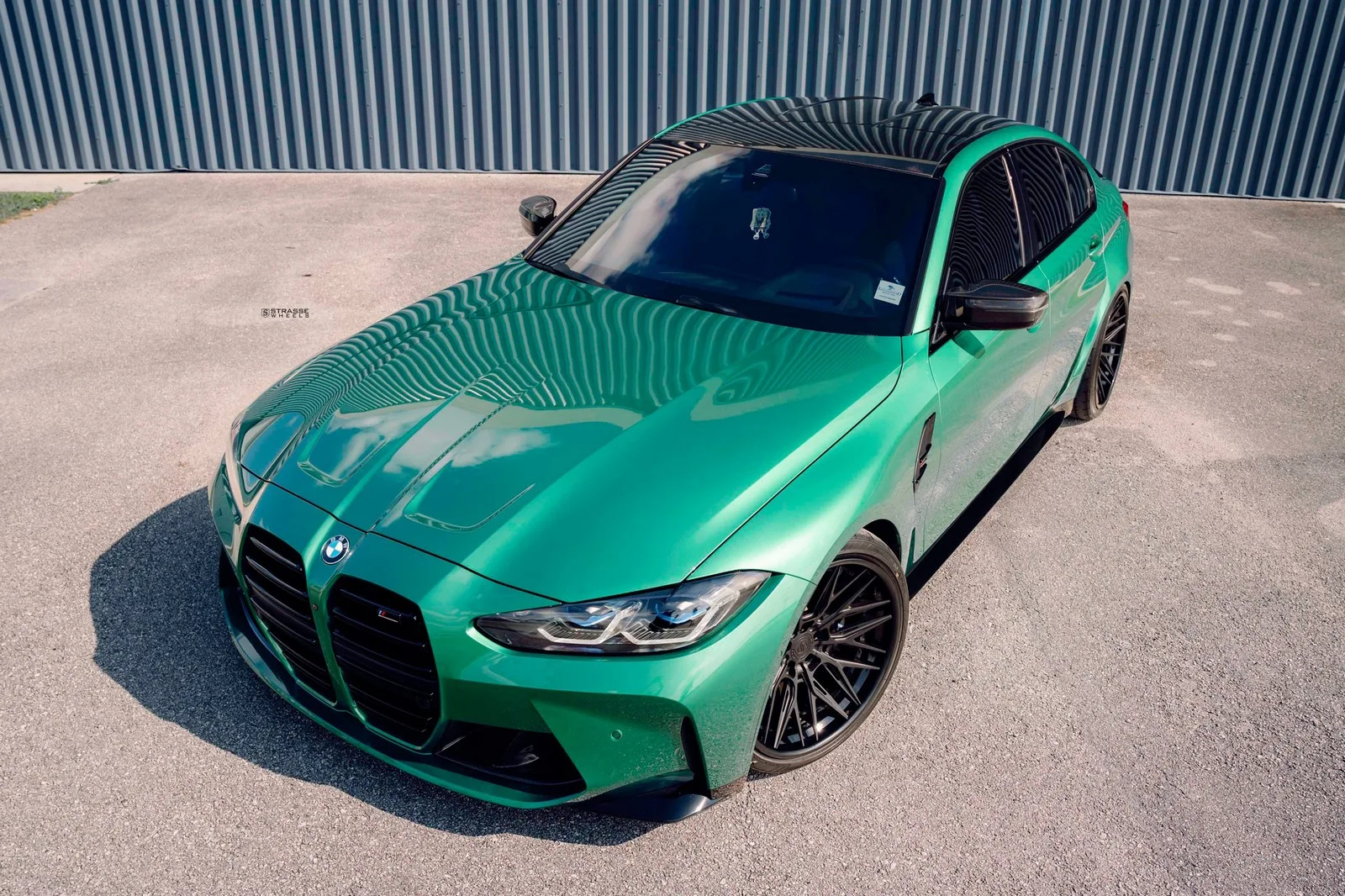 Strasse SV10M-RS Deep Concave FS on BMW M3 G80.1, photo 3