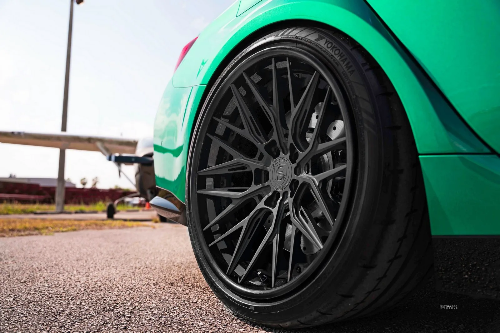 Strasse SV10M-RS Deep Concave FS on BMW M3 G80.1, photo 10