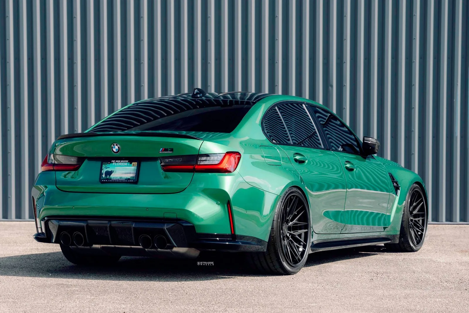 Strasse SV10M-RS Deep Concave FS on BMW M3 G80.1, photo 9