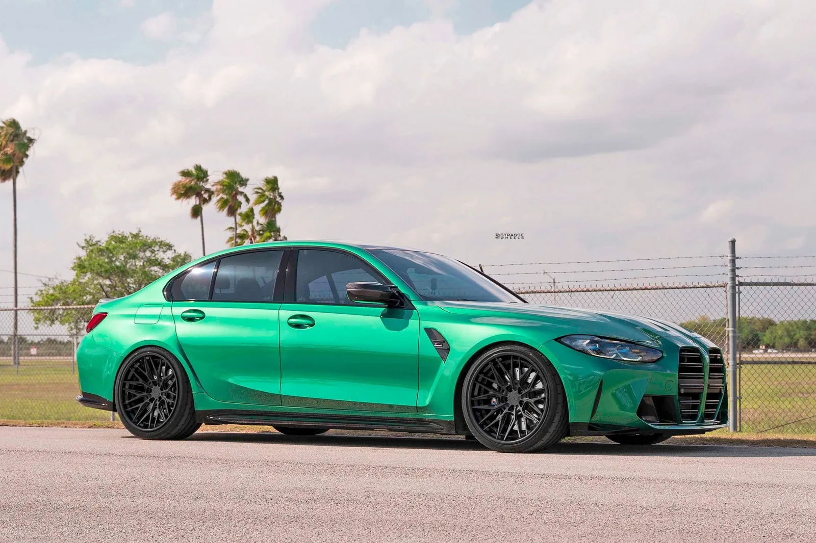 Strasse SV10M-RS Deep Concave FS on BMW M3 G80.1, photo 8