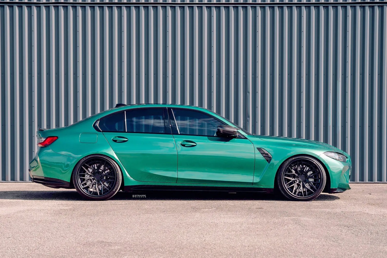 Strasse SV10M-RS Deep Concave FS on BMW M3 G80.1, photo 6