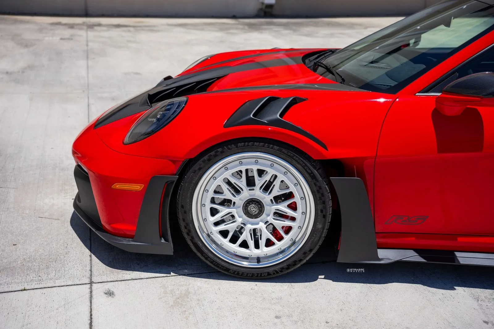 Strasse SV10M-RS Track Series on Porsche 911 992.1, photo 3