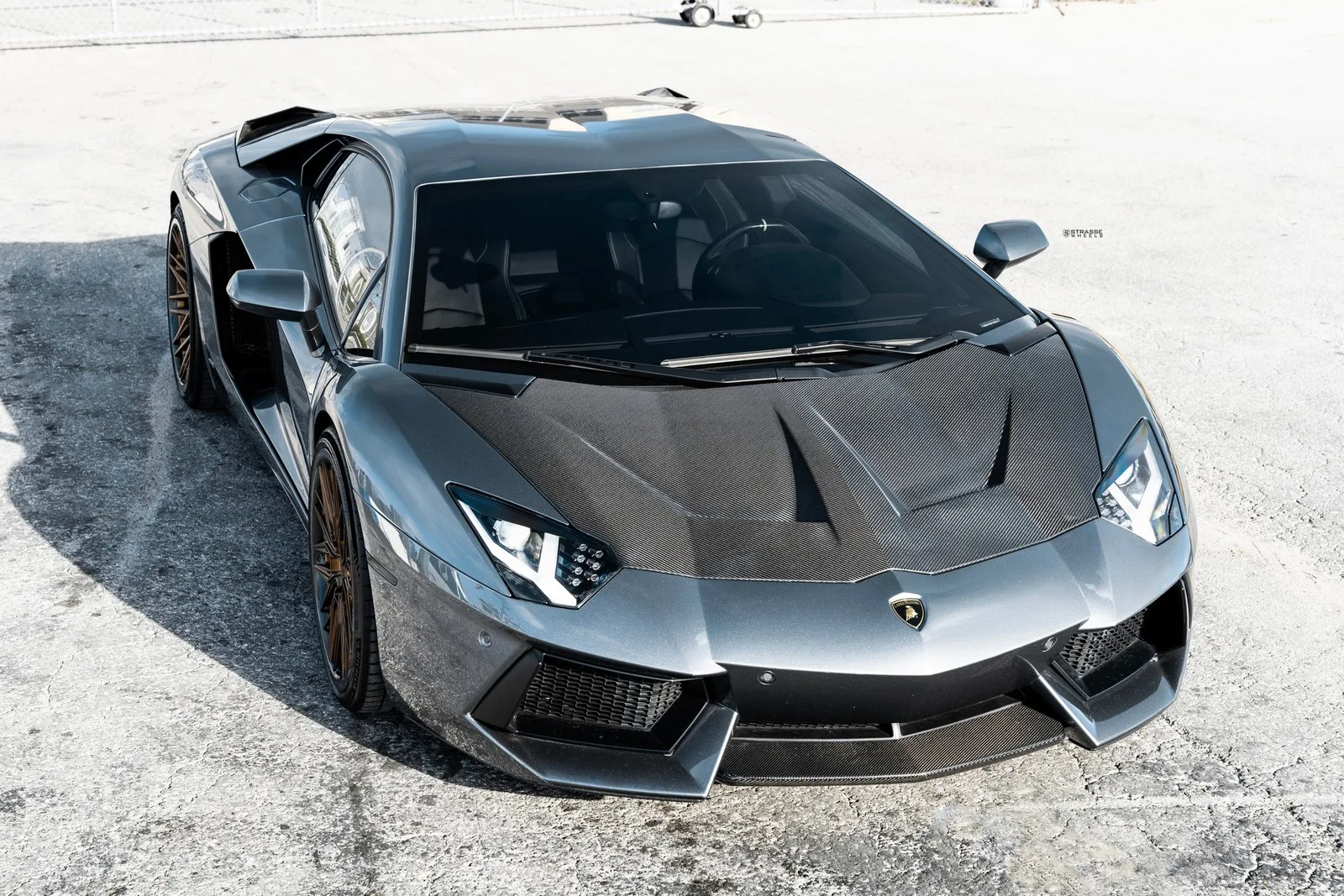 Strasse SV10M Ultralight Carbon on Lamborghini Aventador First Gen.1, photo 8