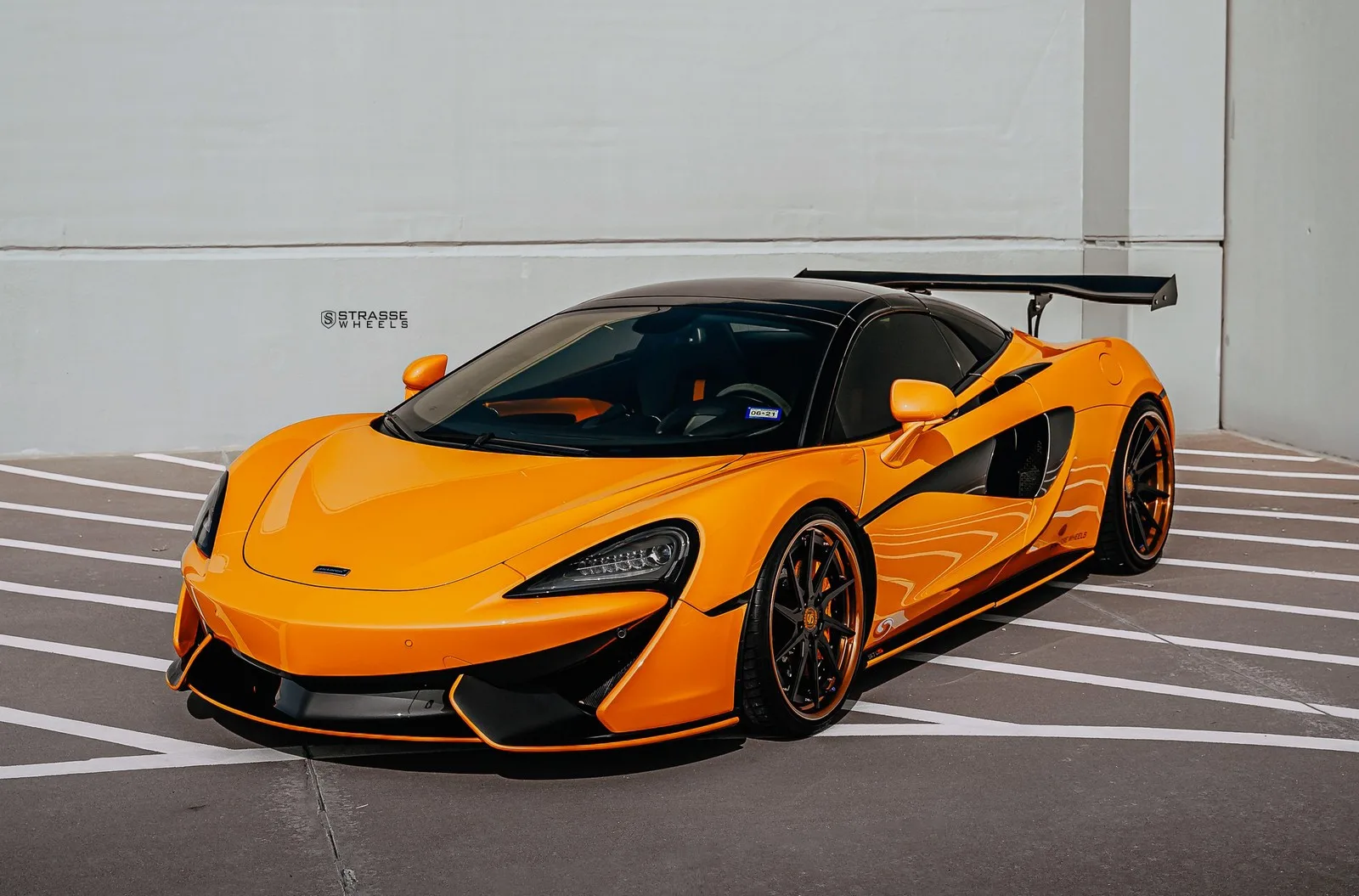 Strasse SV10T Deep Concave FS on McLaren 570S, photo 6