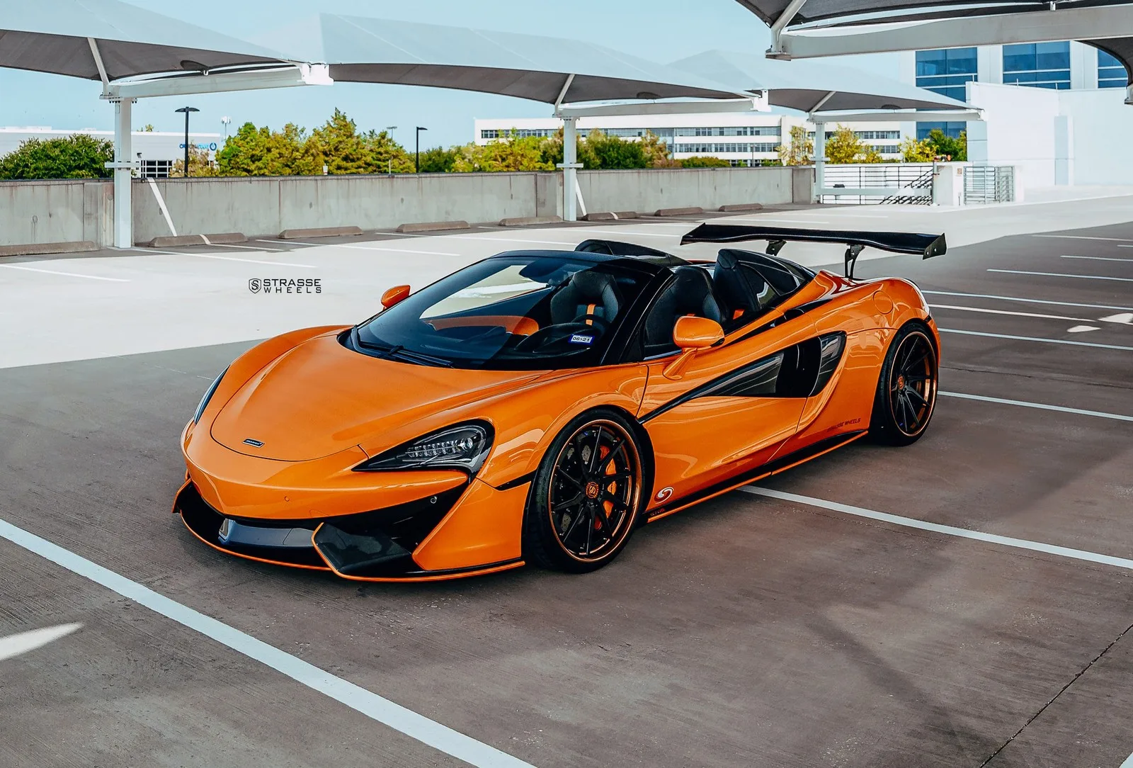 Strasse SV10T Deep Concave FS on McLaren 570S, photo 4