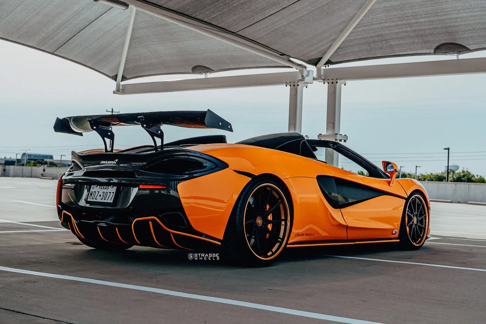 Strasse SV10T Deep Concave FS on McLaren 570S, photo 10