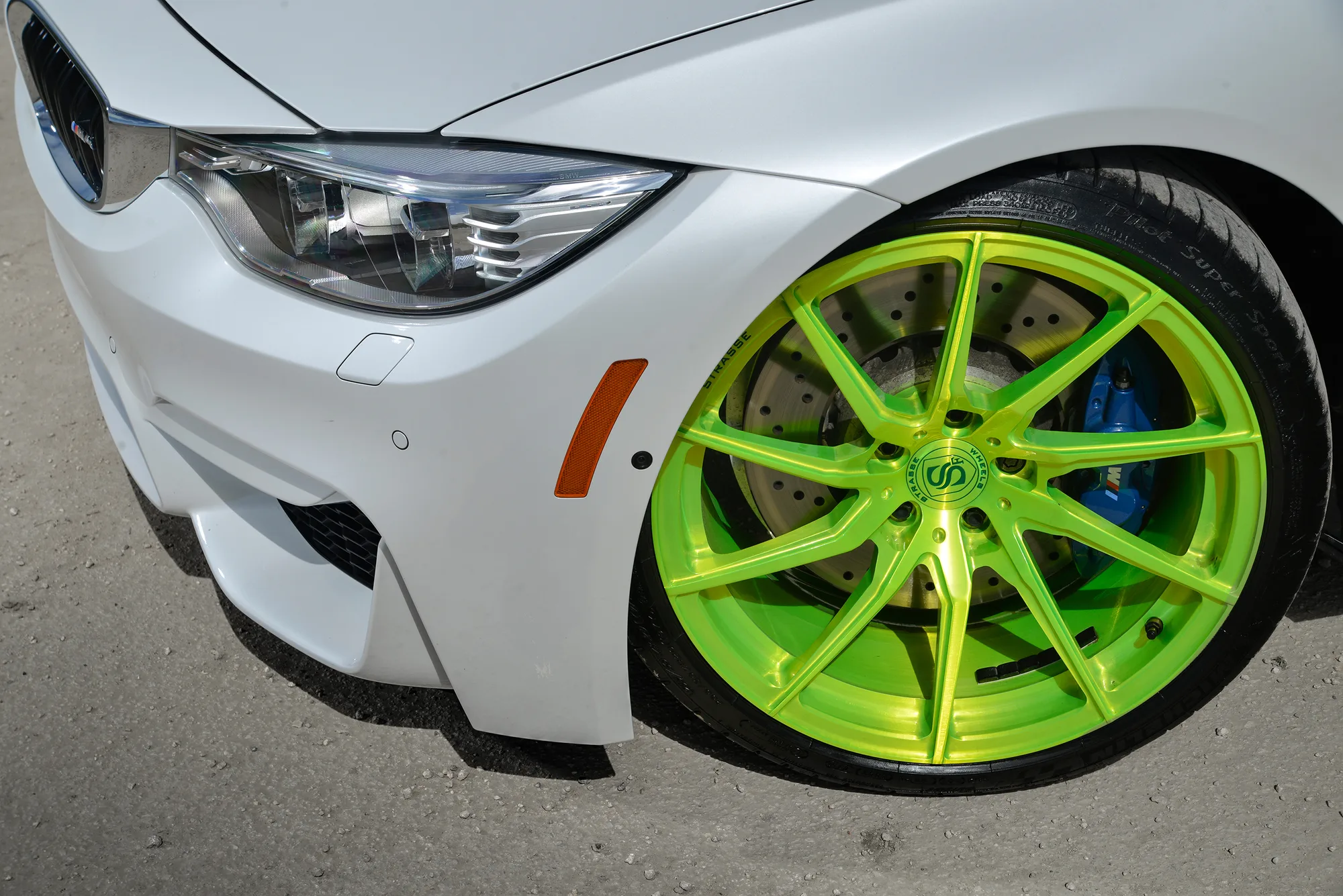 Strasse SV10T Deep Concave Monoblock on BMW M4 F82.2, photo 7