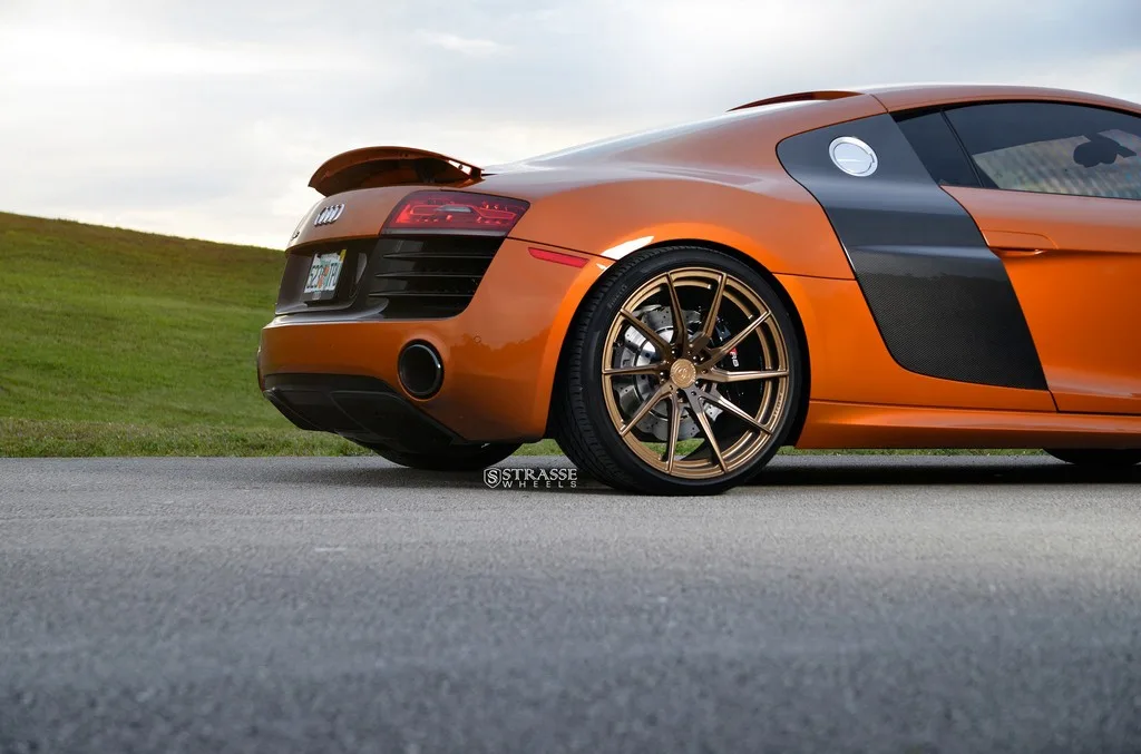 Strasse SV10T Deep Concave Monoblock on Audi R8 Type 42.2, photo 10
