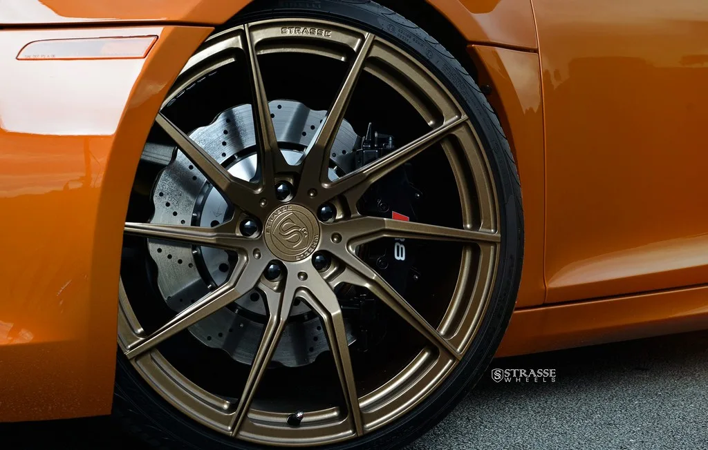 Strasse SV10T Deep Concave Monoblock on Audi R8 Type 42.2, photo 7