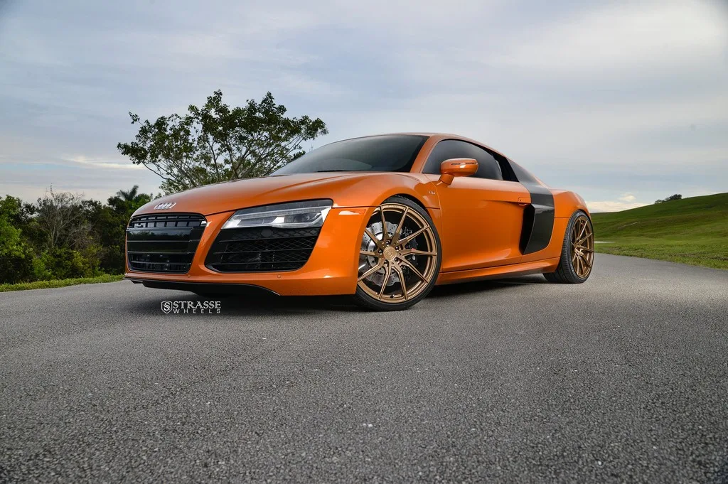 Strasse SV10T Deep Concave Monoblock on Audi R8 Type 42.2, photo 3