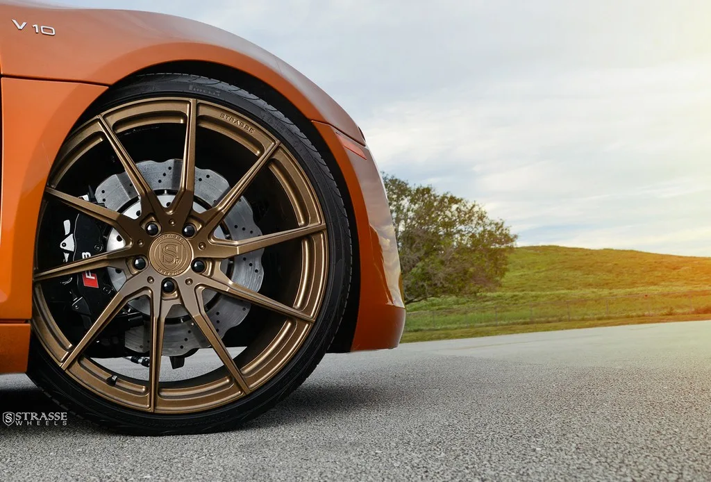Strasse SV10T Deep Concave Monoblock on Audi R8 Type 42.2, photo 4