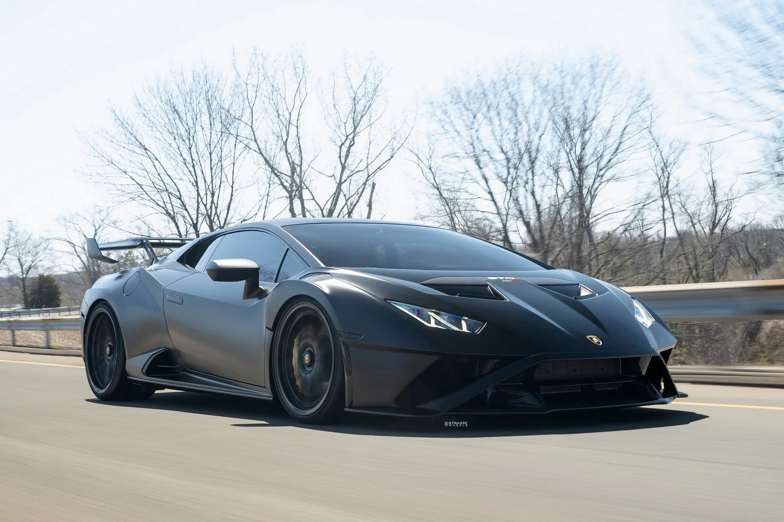 Strasse SV12 Deep Concave Duoblock on Lamborghini Huracan EVO, photo 8