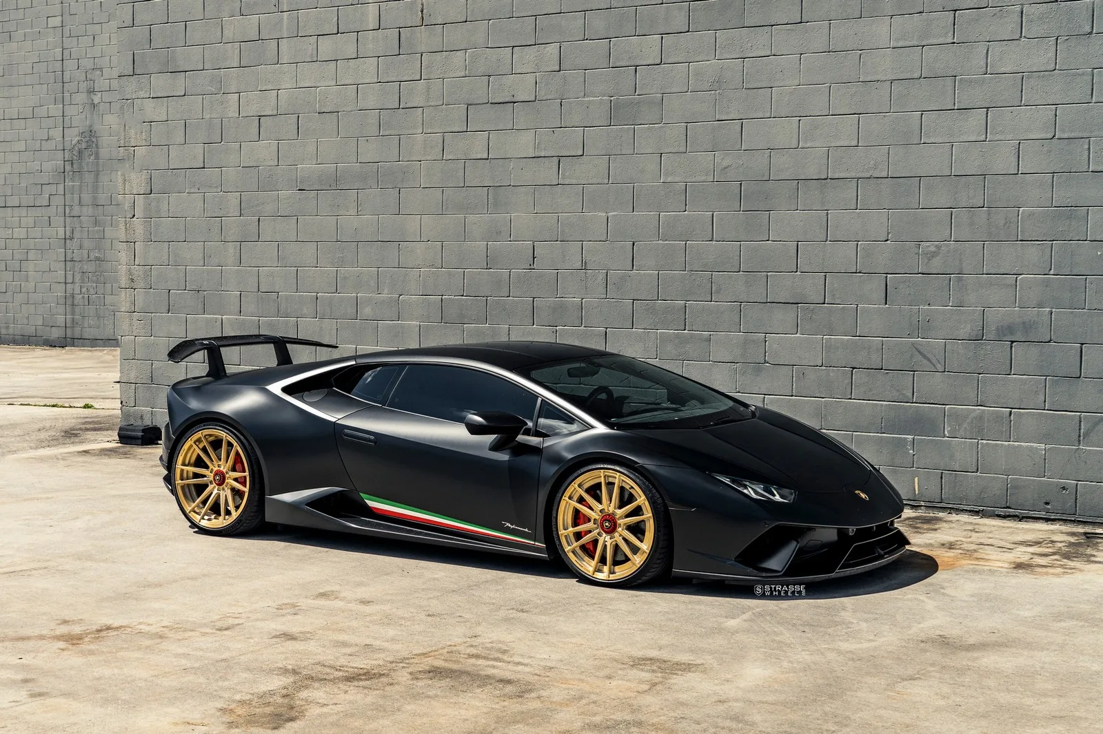 Strasse SV12 Deep Concave Duoblock on Lamborghini Huracan Performante LP 640-4 (2017-2019), photo 10