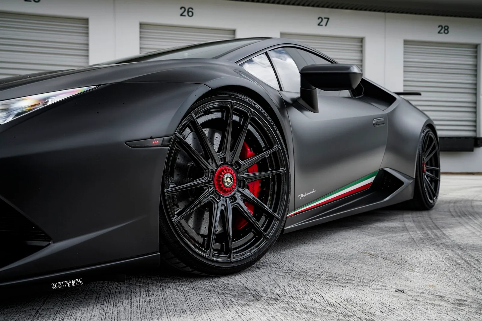 Strasse SV12 Deep Concave Duoblock on Lamborghini Huracan Performante LP 640-4 (2017-2019), photo 6