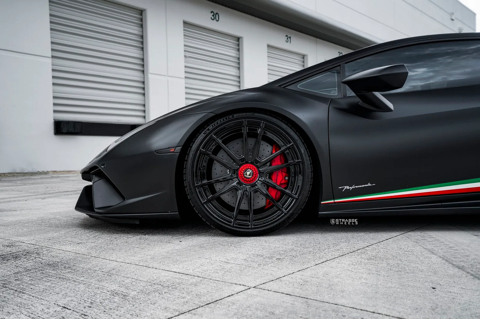 Strasse SV12 Deep Concave Duoblock on Lamborghini Huracan Performante LP 640-4 (2017-2019), photo 2