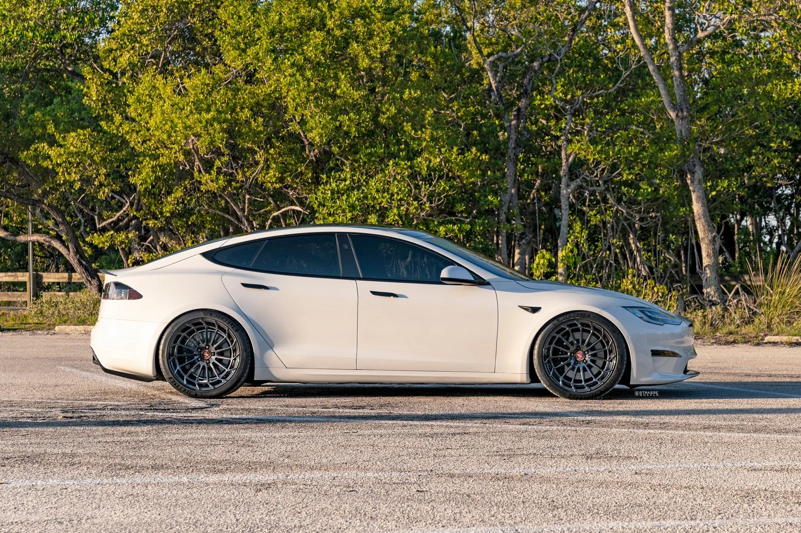 Strasse SV15 Aero Deep Concave Duoblock on Tesla Model S Facelift (2021-), photo 9