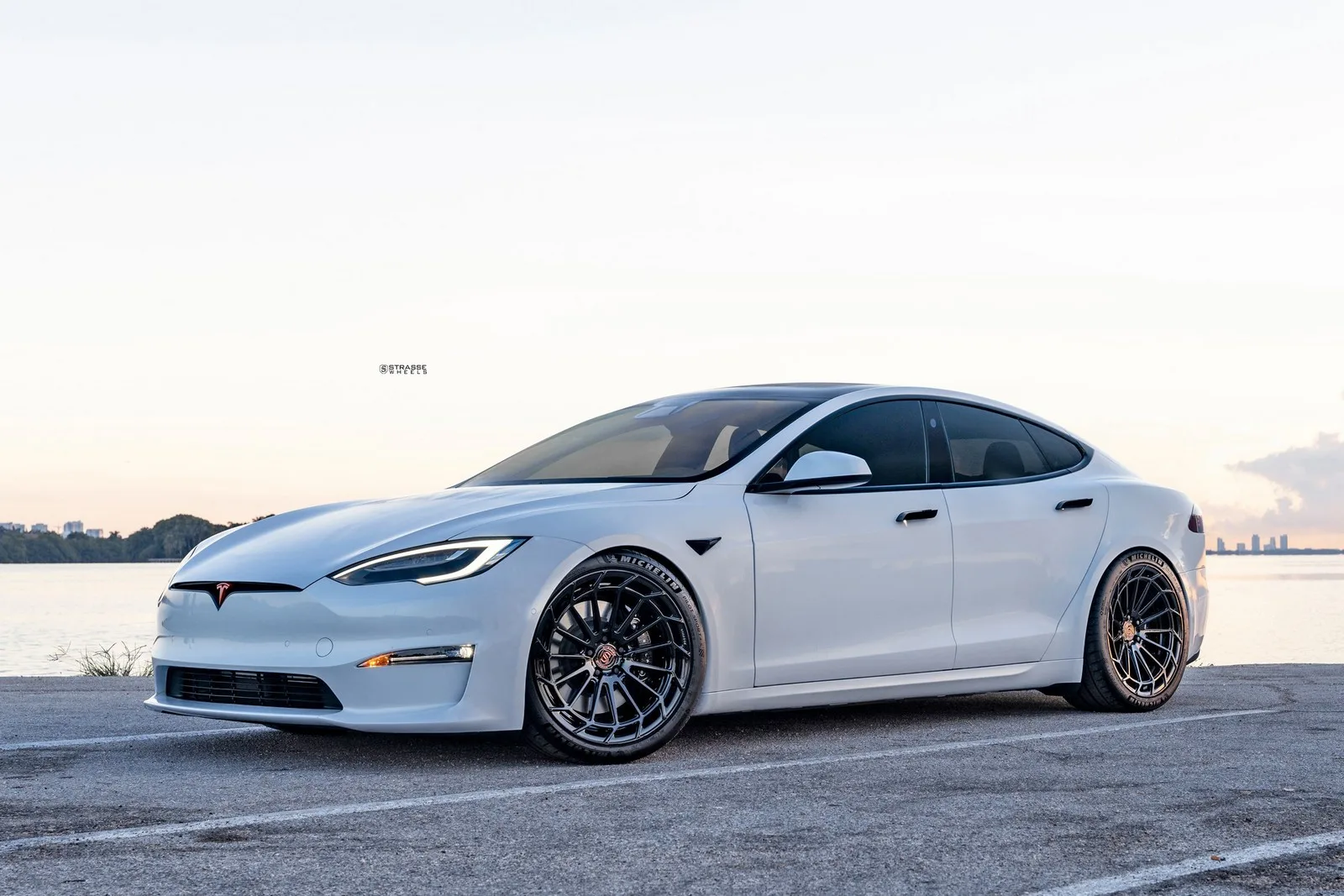 Strasse SV15 Aero Deep Concave Duoblock on Tesla Model S Facelift (2021-), photo 2