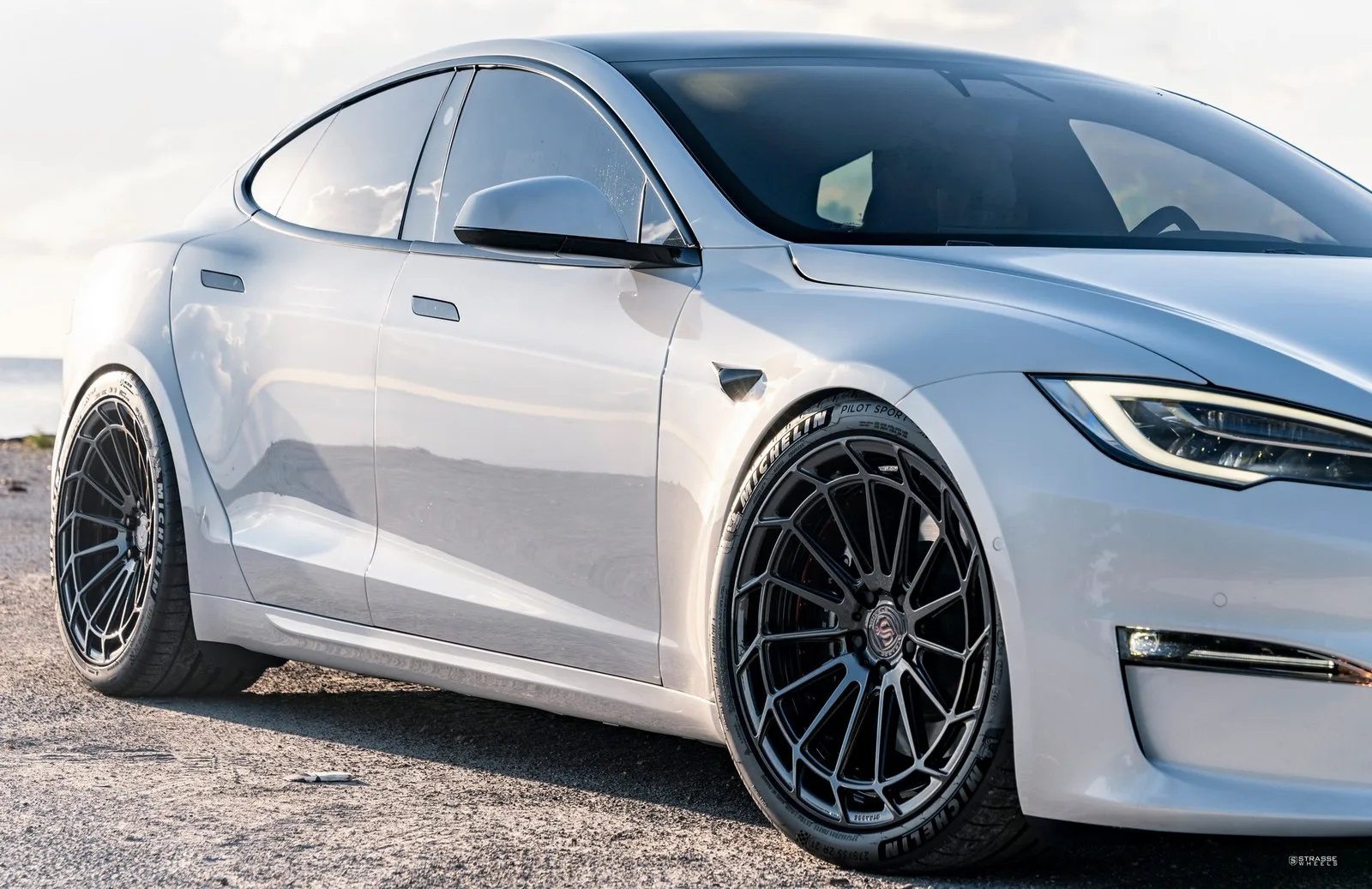Strasse SV15 Aero Deep Concave Duoblock on Tesla Model S Facelift (2021-), photo 7