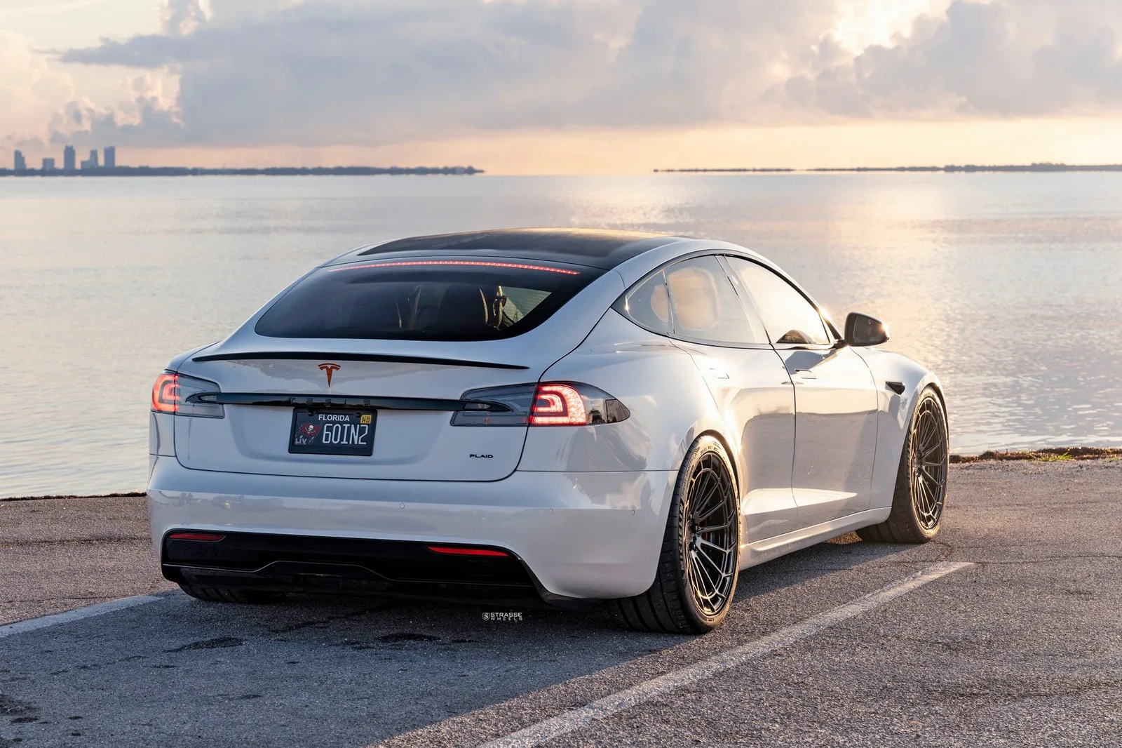 Strasse SV15 Aero Deep Concave Duoblock on Tesla Model S Facelift (2021-), photo 12
