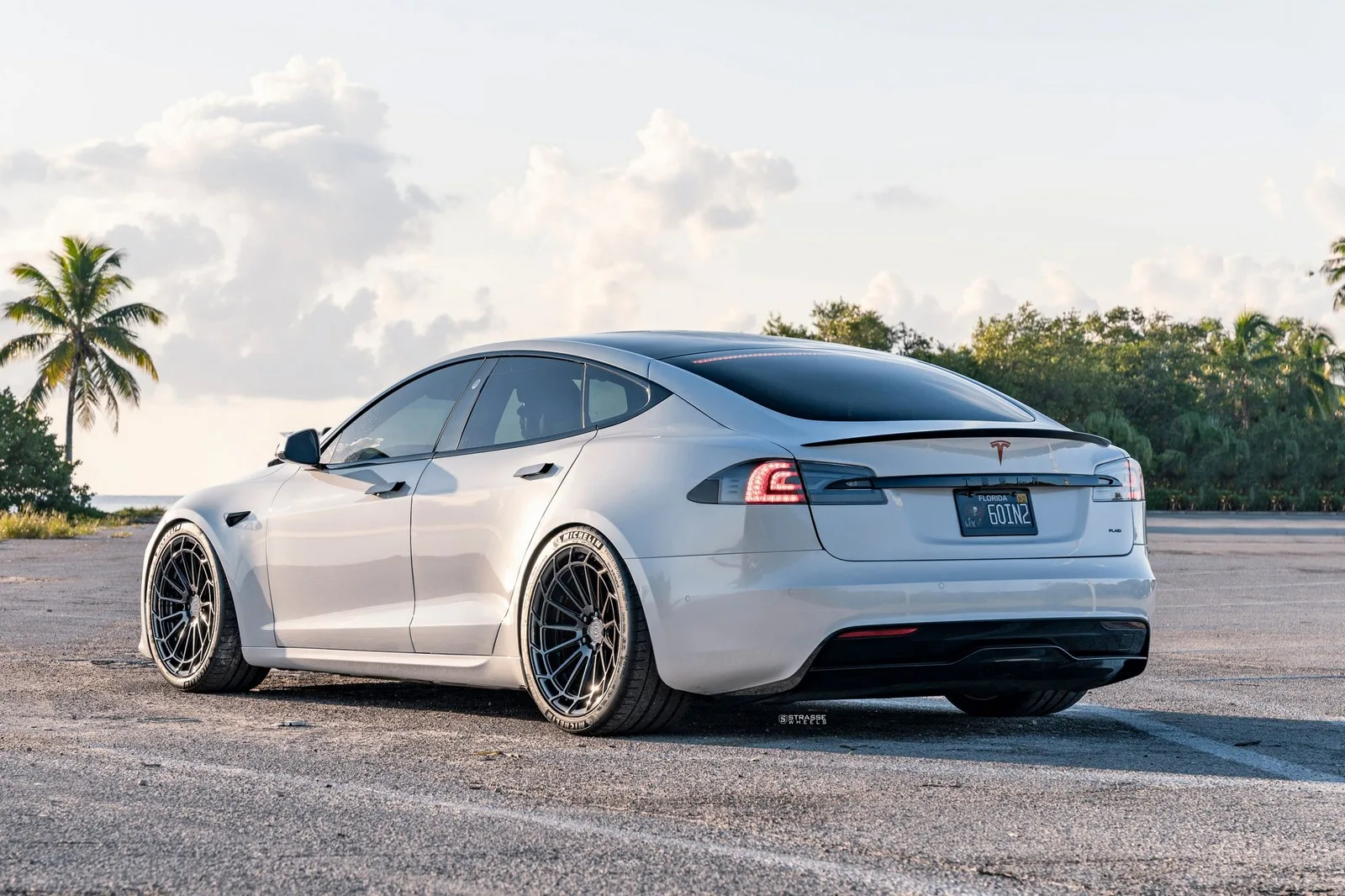 Strasse SV15 Aero Deep Concave Duoblock on Tesla Model S Facelift (2021-), photo 11