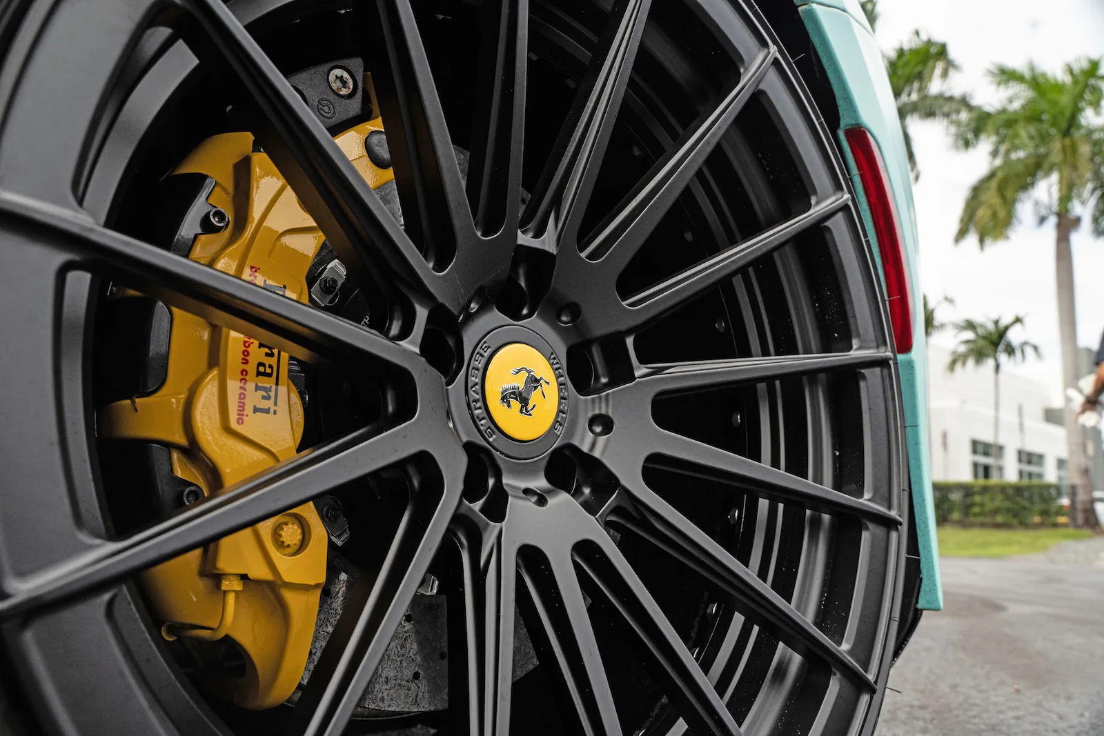 Strasse SV15 Deep Concave Duoblock on Ferrari F8 F142MFL, photo 4