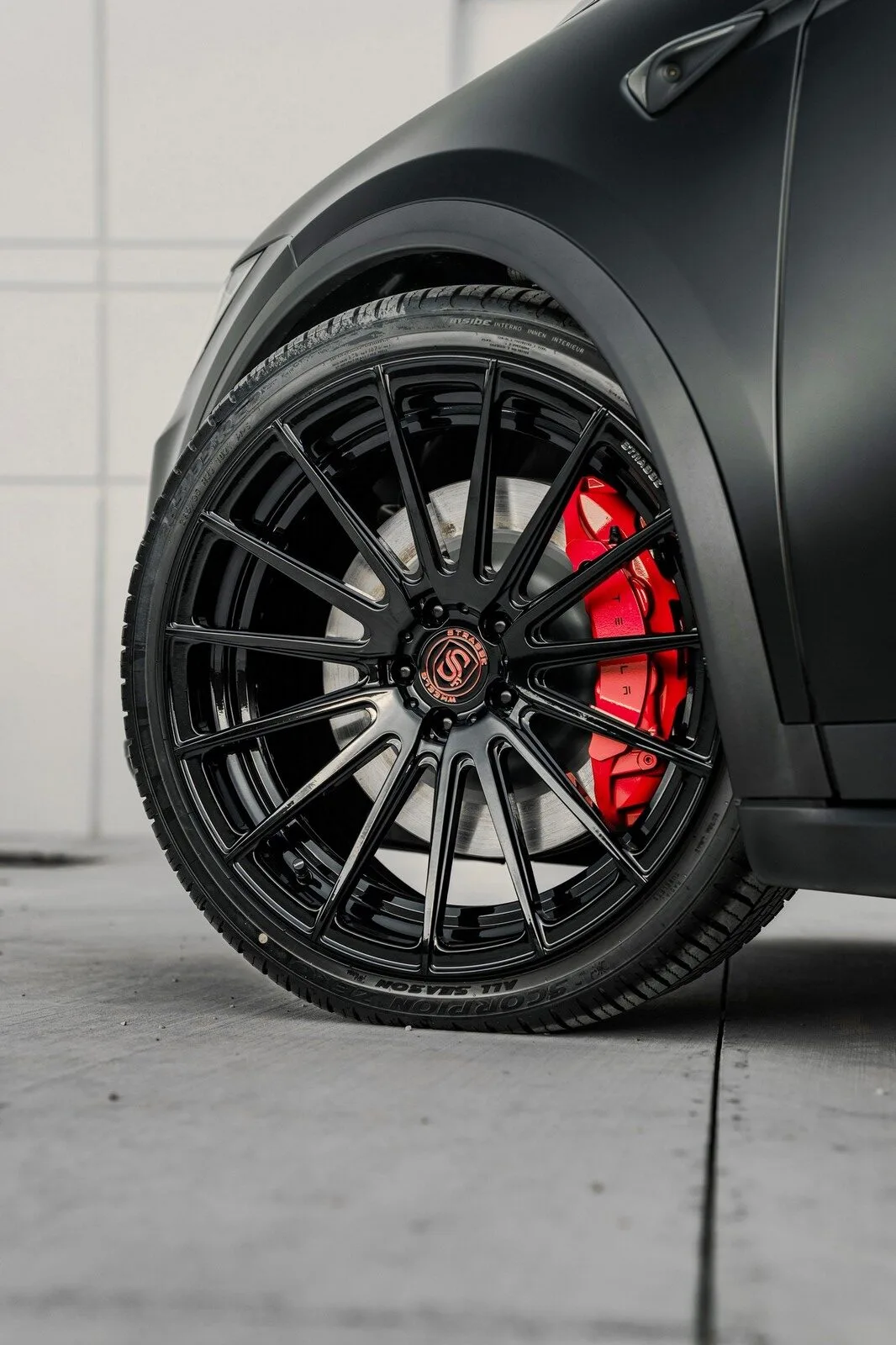 Strasse SV15 Deep Concave Duoblock on Tesla Model X Facelift (2021-), photo 10