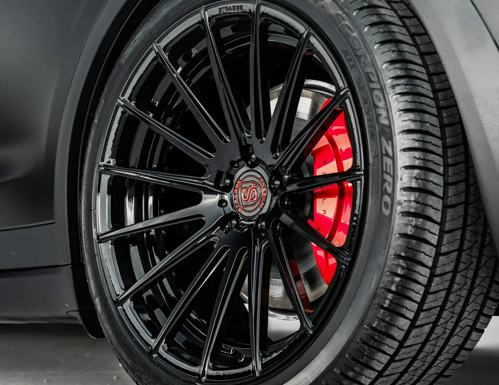 Strasse SV15 Deep Concave Duoblock on Tesla Model X Facelift (2021-), photo 12