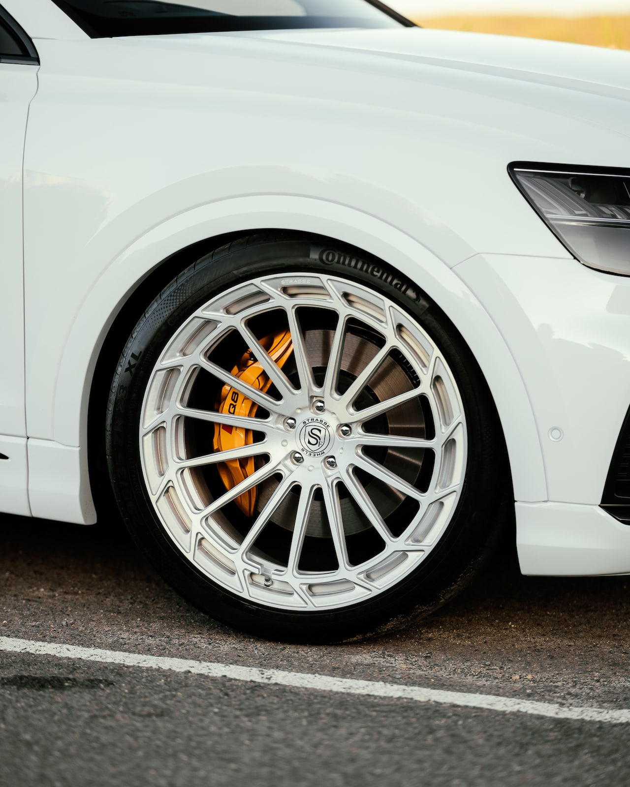 Strasse SV15FF Deep Concave Duoblock on Audi Q8 4M.1, photo 9