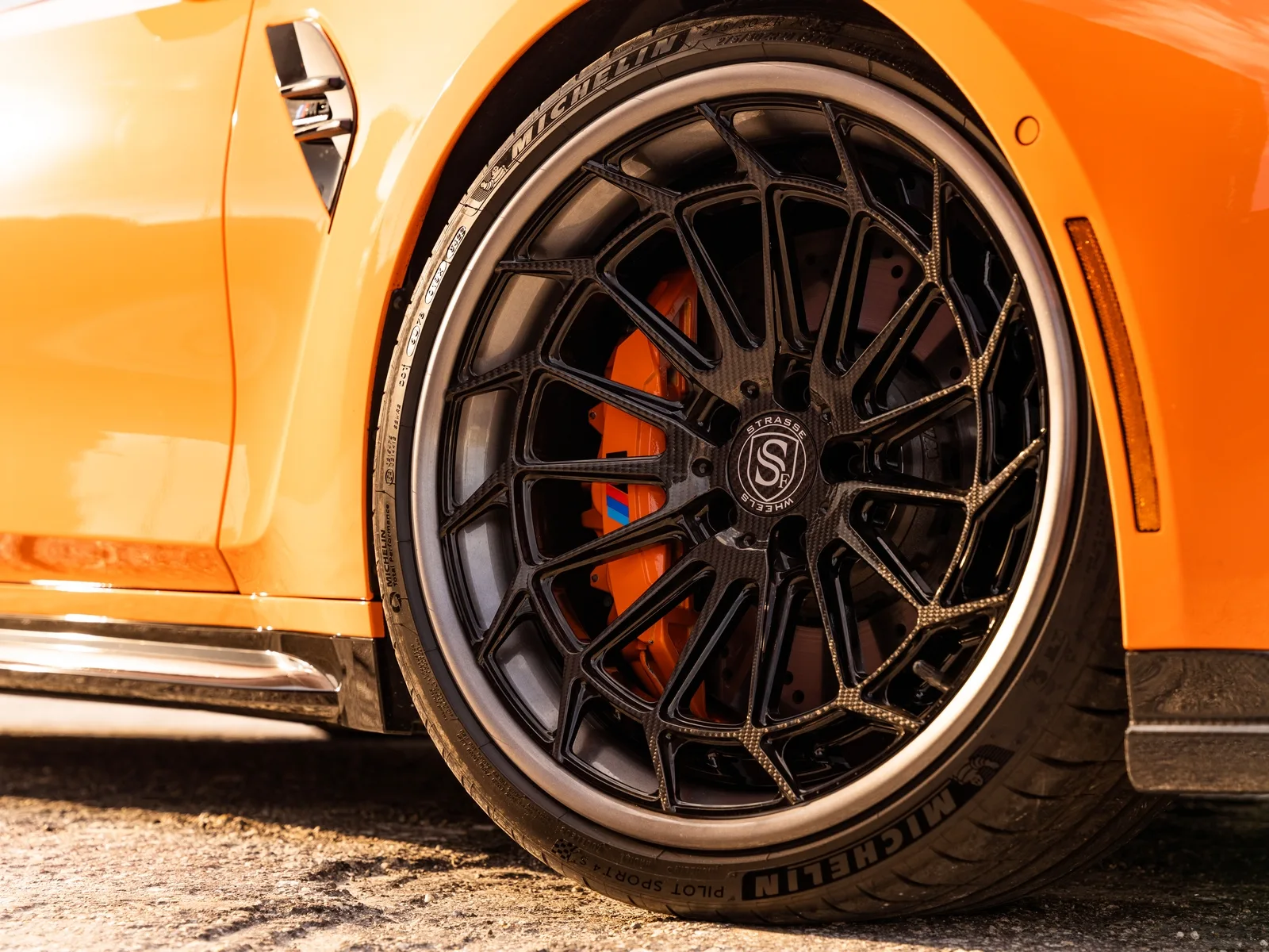 Strasse SV15FF Deep Concave FS on BMW M3 G80.1, photo 10