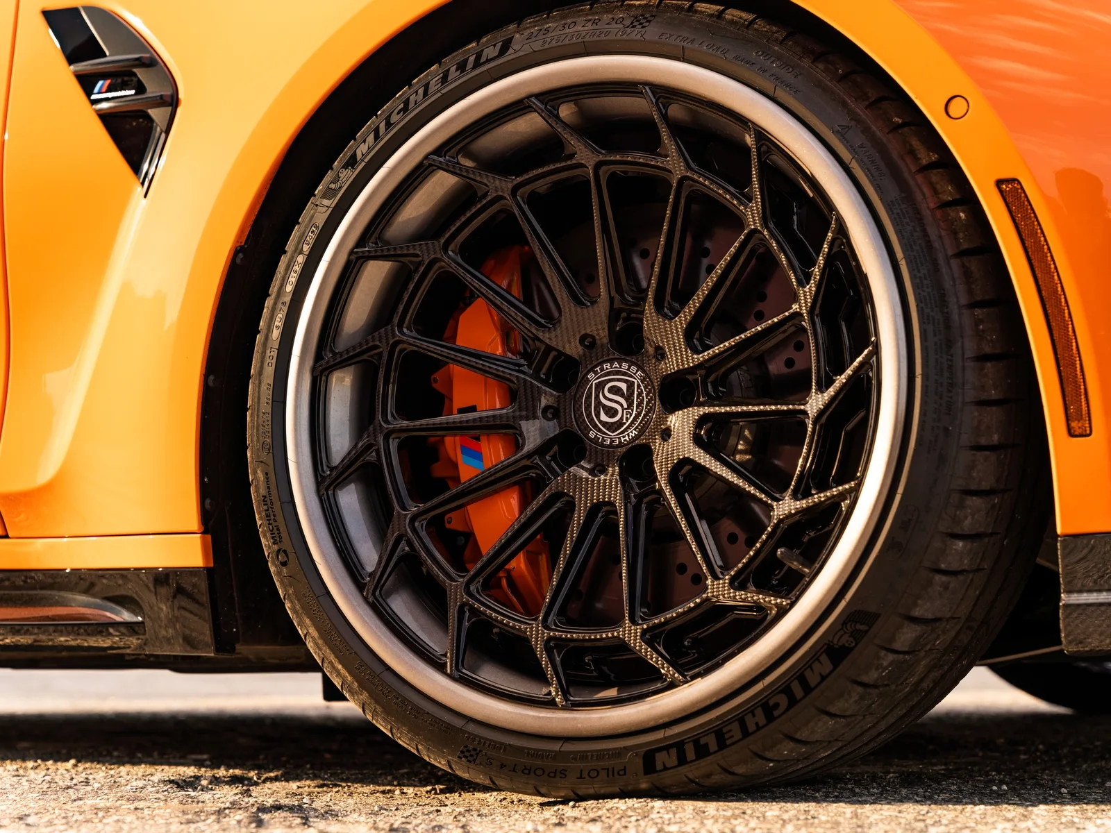 Strasse SV15FF Deep Concave FS on BMW M3 G80.1, photo 12